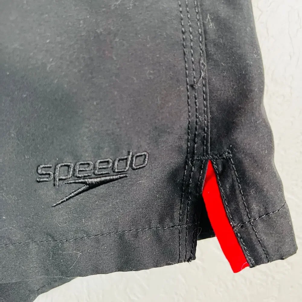 Speedo Swim Trunks Shorts Black - M